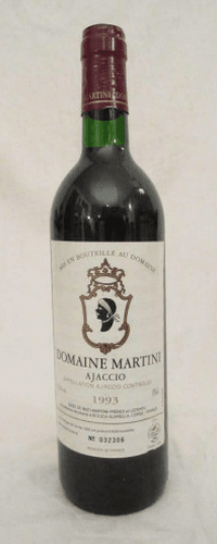 1993 - ajaccio - domaine martini