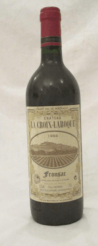 1994 - fronsac - château la croix-laroque