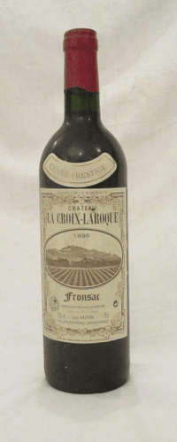 1996 - fronsac - château la croix-laroque cuvée prestige