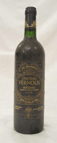 1998 - médoc - château vernous cru bourgeois