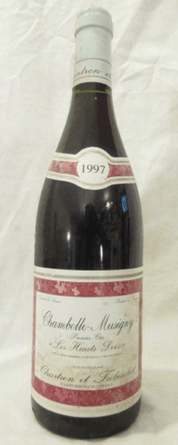 1997 - chambolle-musigny - chartron et trébuchet premier cru les hauts doix
