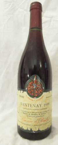 1999 - santenay - domaine de brully tastevinage