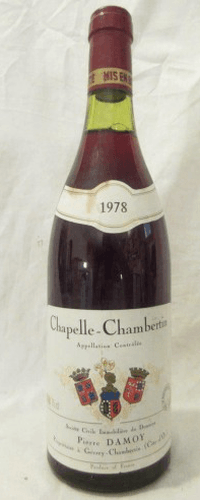 1978 - chapelle-chambertin - pierre damoy grand cru