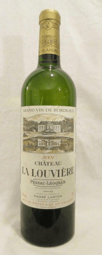 2001 - pessac-léognan - château la louvière cru classé