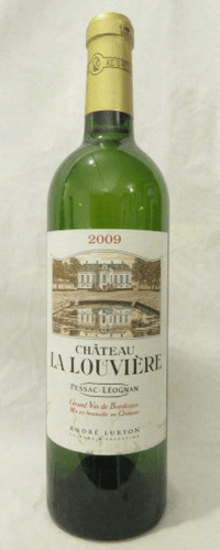 2009 - pessac-léognan - château la louvière cru classé