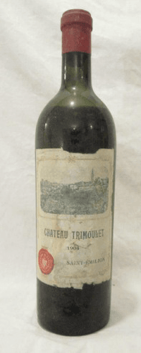 1904 - saint-émilion - château trimoulet