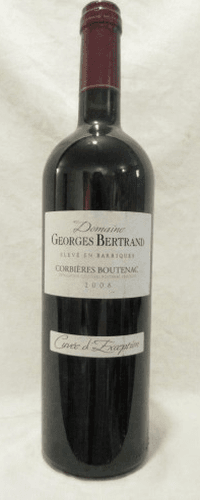 2008 - corbières boutenac - domaine georges bertrand cuvée d'exception