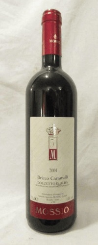 2004 - dolcetto d'alba - bricco caramelli mossio