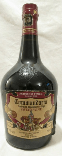 1998 - cyprus - commandaria st nicholas