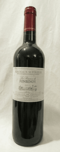 2011 - bordeaux supérieur - la réserve de fonbenoy