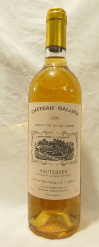 1999 - sauternes - château gallien
