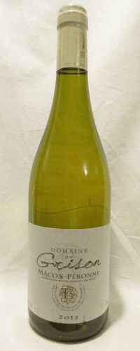 2012 - mâcon-peronne - domaine du grison
