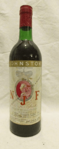 années 80 - bordeaux - johnston (non millesimé années 1980 à 1990)