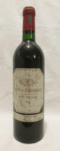 1986 - haut-médoc - château verdignan cru bourgeois