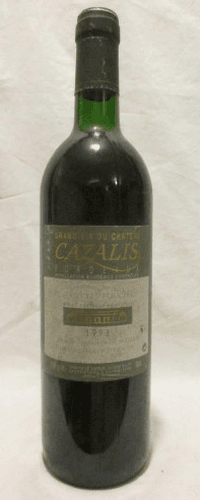 1993 - bordeaux - château cazalis
