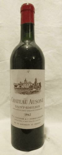 1962 - saint-émilion - château ausone grand cru classé