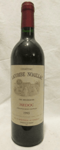 1993 - médoc - château lacombe noillac cru bourgeois