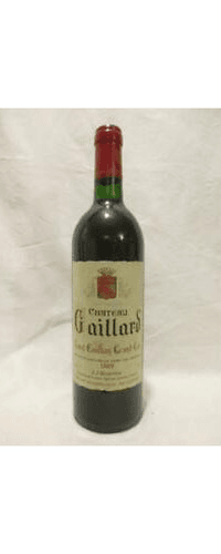 1989 - saint-émilion - château gaillard grand cru