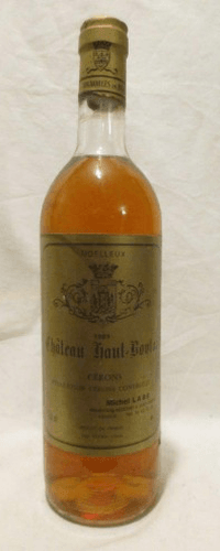 1983 - cérons - château haut boutoc