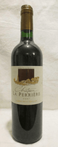 2007 - lussac saint-émilion - château la perrière