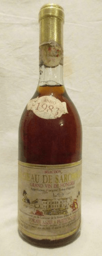 1983 - tokaji - 3 puttonyos (collerette abîmée) 50 cl