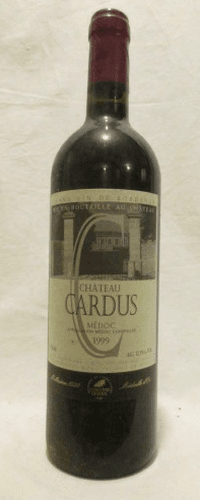 1999 - médoc - château cardus
