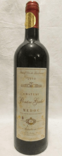 2010 - médoc - château pontac gadet