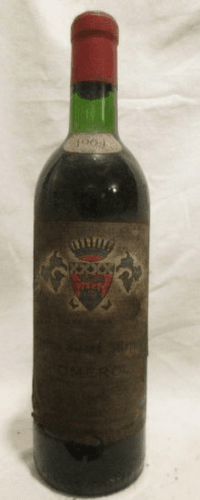 1964 - pomerol - château grand moulinet (étiquette abîmée)