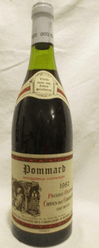 1982 - pommard - pierre ménard caves des cordeliers