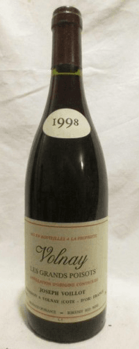 1998 - volnay - joseph voillot les grands poisots