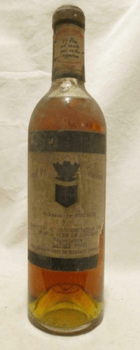1955 - premières côtes de bordeaux - château fontange (certainement liquoreux)