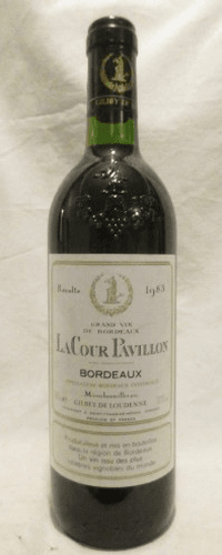 1983 - bordeaux - la cour pavillon