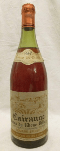 1984 - cairanne - domaine brusset