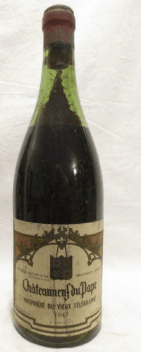 1947 - châteauneuf du pape - propriété du vieux télégraphe
