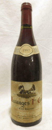 1997 - maranges - paul dumay premier cru clos rousseau