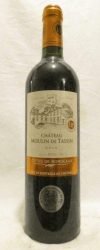 2010 - côtes de bordeaux - château moulin de tassan charles yung