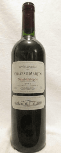 2012 - saint-estèphe - château martin cuvée la peseille