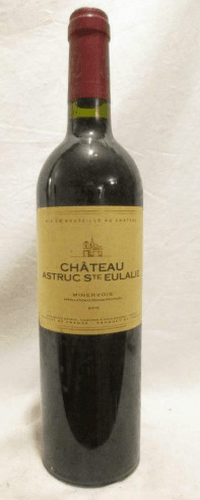 2011 - minervois - château astruc sainte-Eulalie