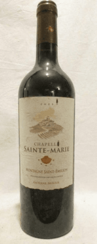 2011 - montagne saint-émilion - chapelle sainte-marie antoine moueix