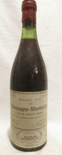 1966 - chassagne-montrachet - alexis lichine clos saint-jean
