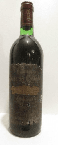 1989 - corbières - château étang des colombes (étiquette abîmée)