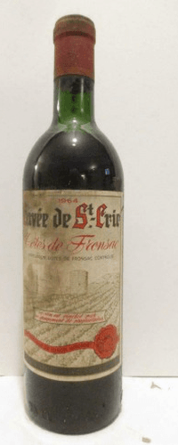 1964 - fronsac - cuvée de saint-cric