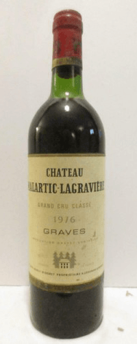 1976 - pessac-léognan - château malartic-lagravière grand cru classé