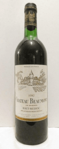 1982 - haut-médoc - château beaumont cru bourgeois