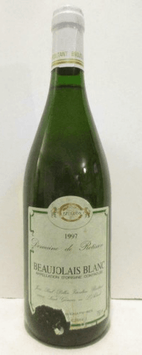 1997 - beaujolais - domaine de rotisson (étiquette déchirée en bas)