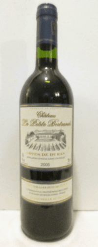 2005 - côtes de duras - château la petite bertrande