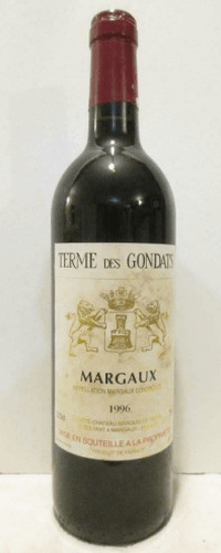 1996 - margaux - terme des gondats (du château marquis de terme)
