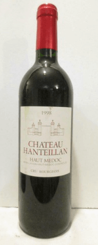 1998 - haut-médoc - château hanteillan cru bourgeois