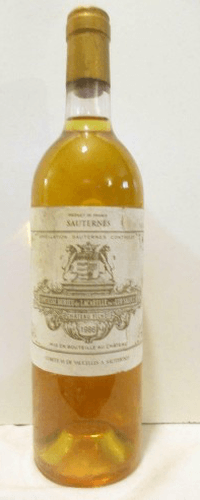 1986 - sauternes - château filhot grand cru classé