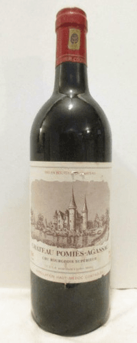 1990 - médoc - château pomiès-agassac cru bourgeois supérieur